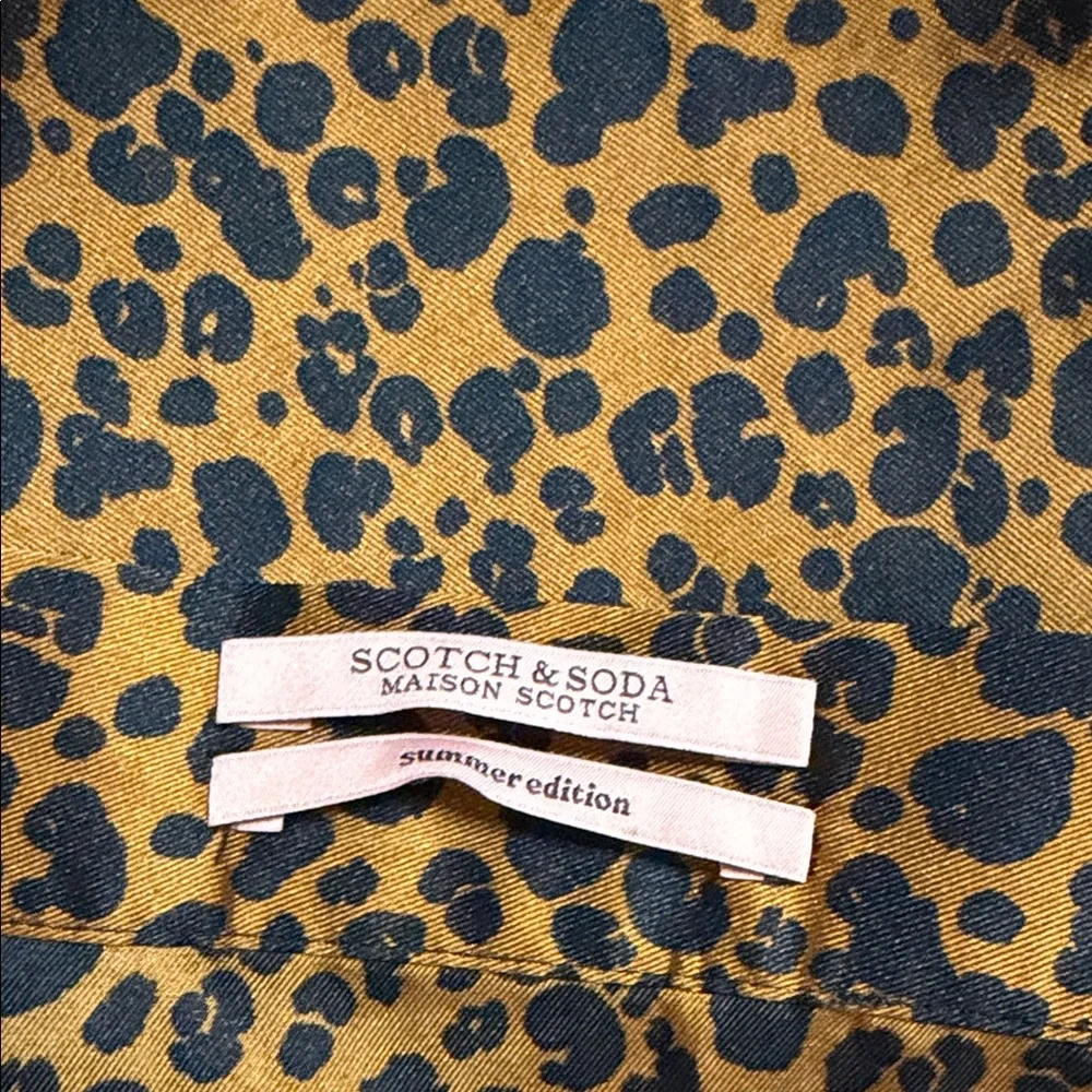 Leopard Print Ruffle Skirt - Picture 4 of 6